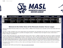 Tablet Screenshot of masl.org
